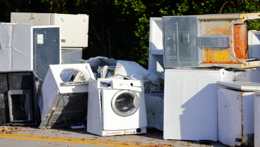 Electronic waste.