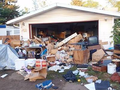 Hoarder cleanup.